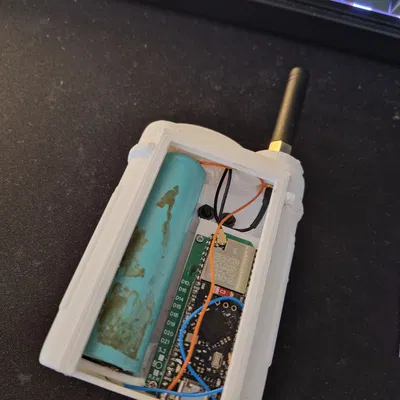 Case 18650 cho thiết bị Meshtastic - Thiết kế bền bỉ, gọn nhẹ