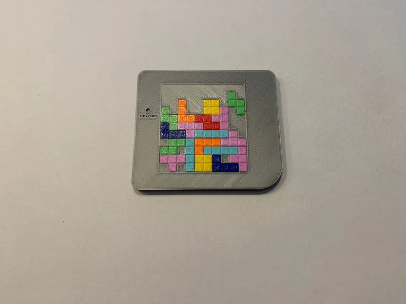 Đế Lót Ly Gameboy - Phiên Bản Tetris - Image 1