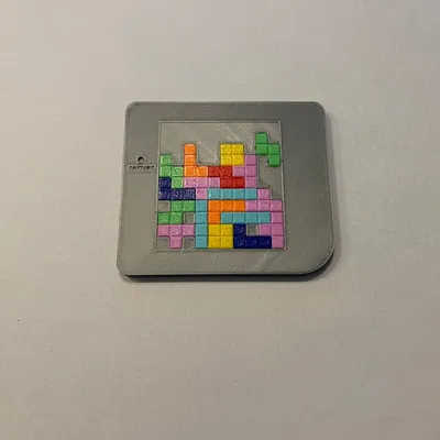 Đế Lót Ly Gameboy - Phiên Bản Tetris