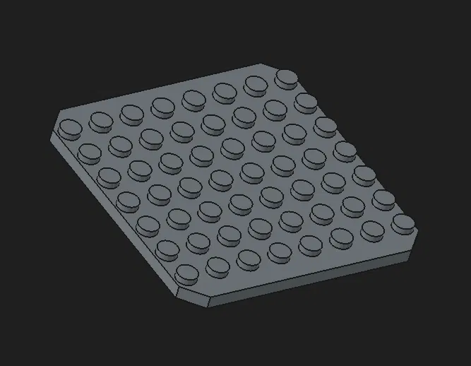 Đế Lego tương thích cho robot HP Otto (Lego Compatible Hat) - Image 1