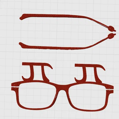 Kính mắt hình số Pi độc đáo - Phụ kiện in 3D cực chất cho Pi Day