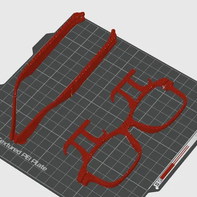 Kính mắt hình số Pi độc đáo - Phụ kiện in 3D cực chất cho Pi Day