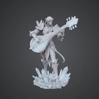 Crystal Bard Warrior – Chiến binh thi sĩ với cây đàn ma thuật