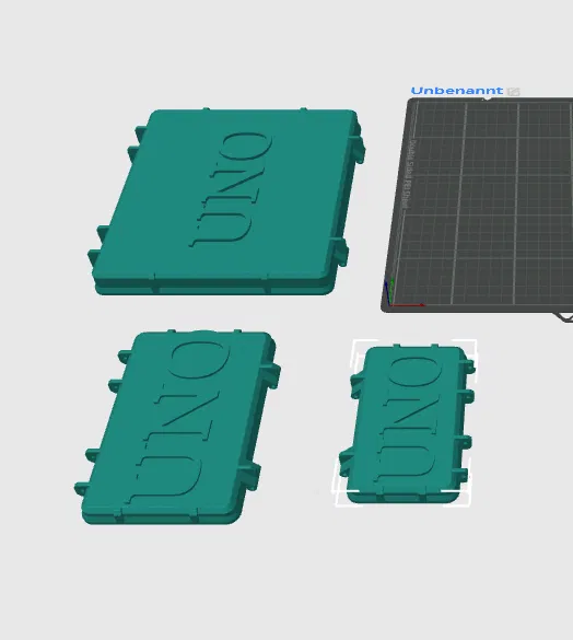 Nắp đậy hộp đựng thẻ bài UNO - Thiết kế in 3D tiện lợi - Image 1