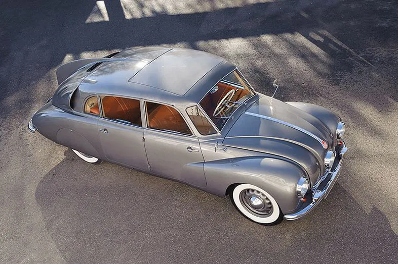 Mô hình 3D xe cổ Tatra 87 huyền thoại - Đồ chơi mô hình tĩnh - Image 3