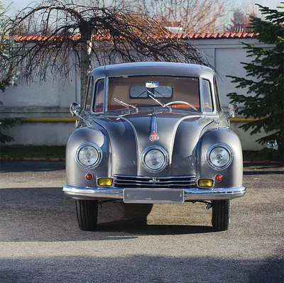 Mô hình 3D xe cổ Tatra 87 huyền thoại - Đồ chơi mô hình tĩnh