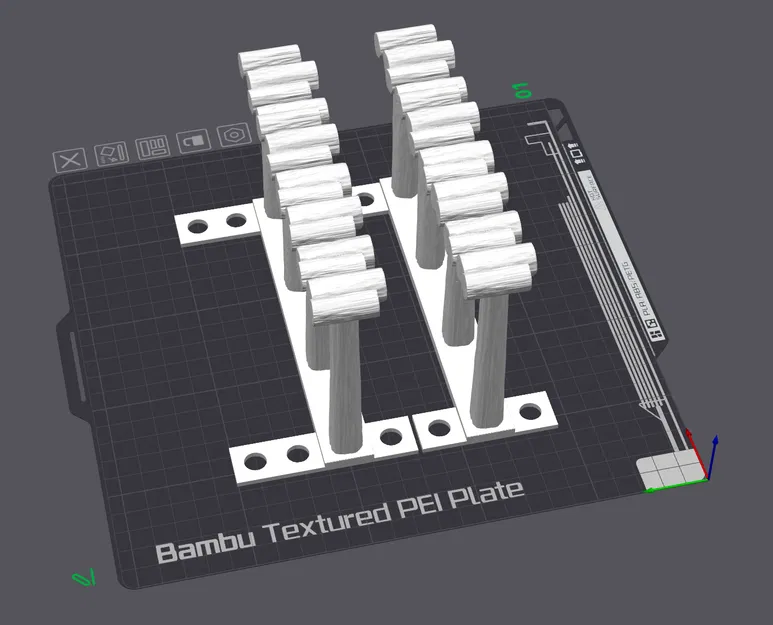 Bộ Phận Đường Ray Modular TRX4m Phần 11.A cho SCX24 - Image 1