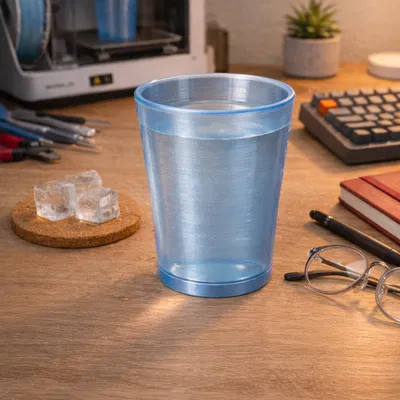 Ly uống nước 400ml bằng nhựa PETG dành cho máy in FDM