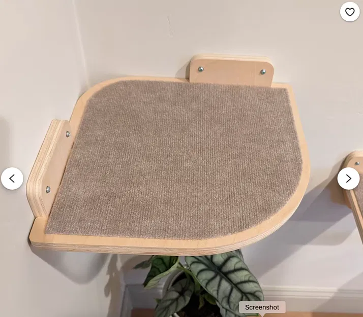 Kệ gắn tường cho mèo (Cat shelf) - Giải pháp leo trèo an toàn - Image 1