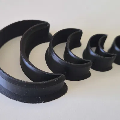 Khuôn Cắt Đất Sét Hình Trăng Khuyết (Crescent Moon Clay Cutter)