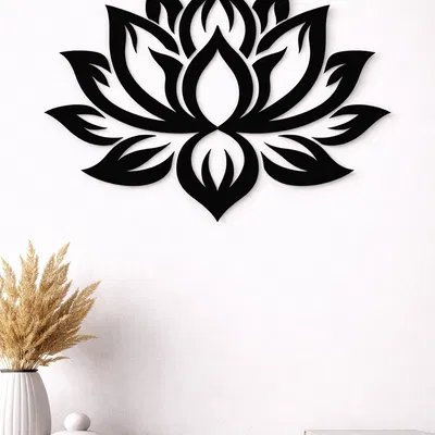 Tranh treo tường hoa sen (Lotus Wall Art)