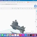 Mô hình Space Benchy sáng tạo - Phụ kiện trang trí in 3D độc đáo - Thumbnail 3