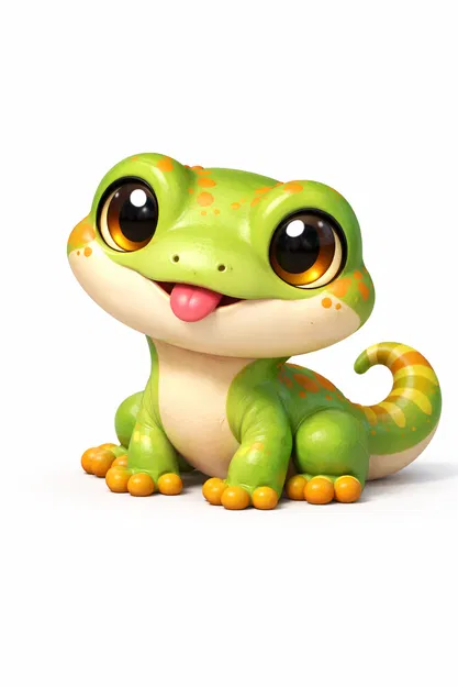Mô hình chú thằn lằn đáng yêu (Cute Lizzard) trang trí cực xinh - Image 1