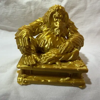 Tượng đười ươi bảo vệ (Orangutan Guardian) | Mô hình 3D chi tiết