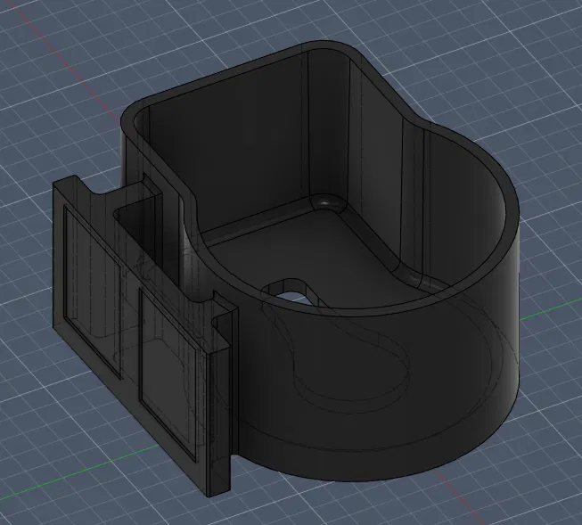 Giá treo tường cho bình chứa sữa DeLonghi LatteCrema - Image 3