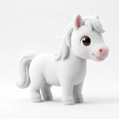 Mô hình chú ngựa nhỏ đáng yêu (Cute Horse) cho máy in 3D