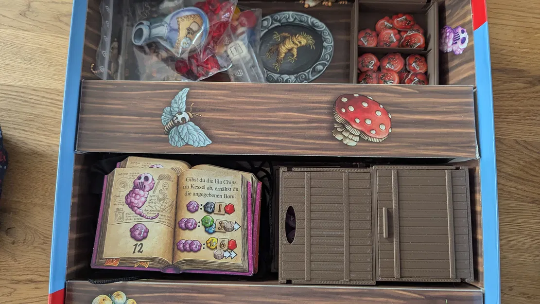 Bộ hộp đựng token cho game Quacks of Quedlinburg - Image 3