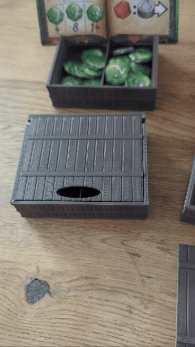 Bộ hộp đựng token cho game Quacks of Quedlinburg