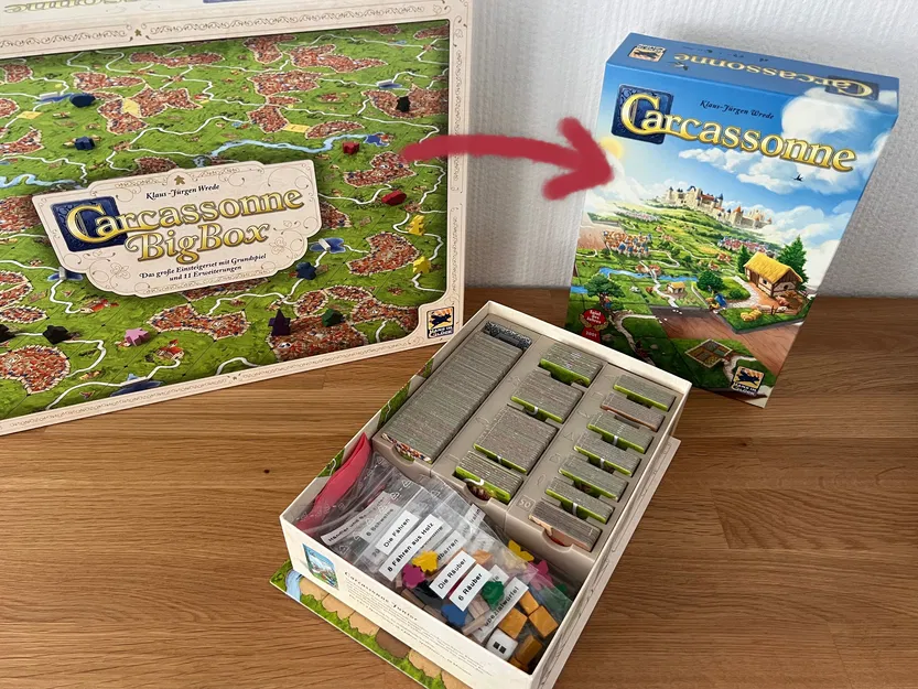 Bộ khay đựng Carcassonne Big Box (V3.0) - Image 1