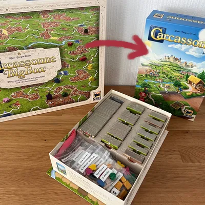 Bộ khay đựng Carcassonne Big Box (V3.0)