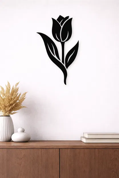 Tranh treo tường hoa Tulip - Image 1