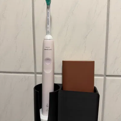 Giá treo tường Philips Sonicare 3100 cho bộ sạc và sạc dự phòng