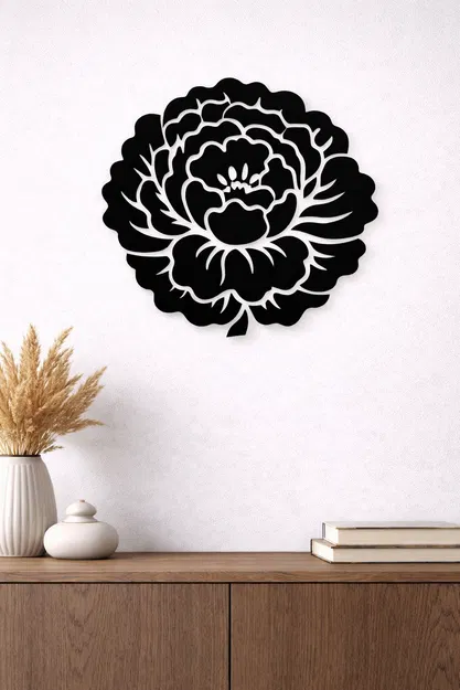Tranh Treo Tường Hoa Mẫu Đơn (Peony Wall Art) - Image 1