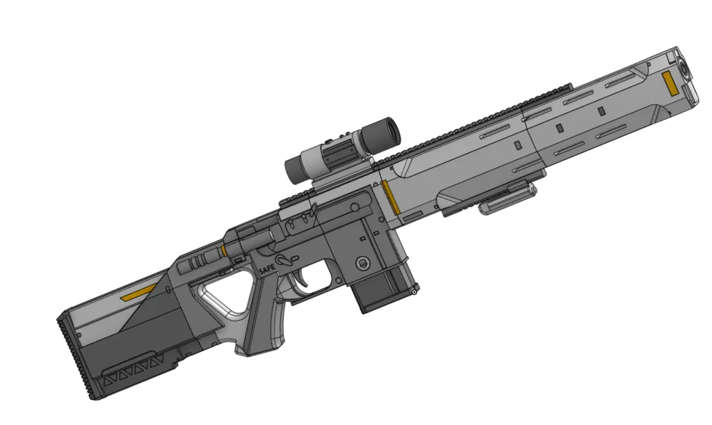 Mô hình súng R-72 Censor Helldivers 2 (File in 3D) - Image 1