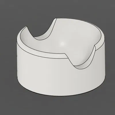 Miếng chặn bánh xe dạng cầu (Spherical caster wheel chock)