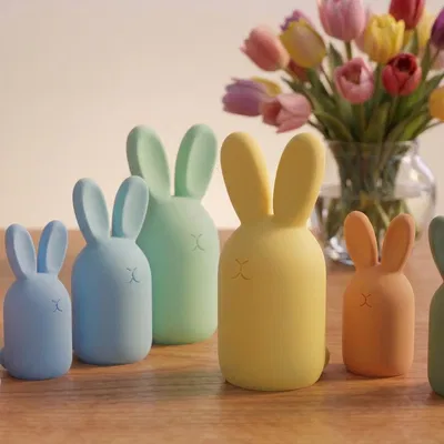 Mô hình thỏ Phục sinh tối giản hiện đại - chỉ 3g & in dưới 30 phút! - không cần support!