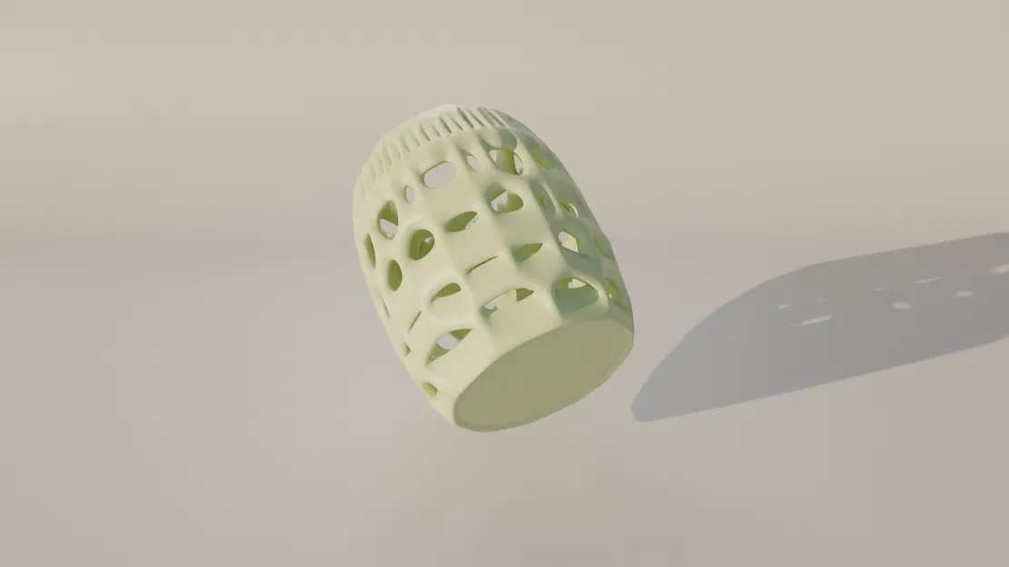 Ống cắm bút, lọ hoa họa tiết Voronoi Organic in 3D độc đáo - Image 4