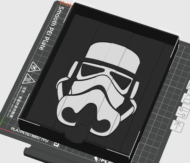 Bộ khay và tấm ốp hông Star Wars độc đáo cho máy in 3D AD5X - Image 2