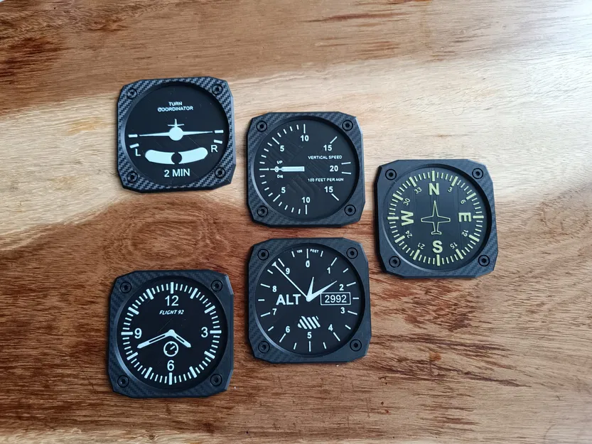 Miếng lót ly (Coaster) lấy cảm hứng từ ngành hàng không - Image 1