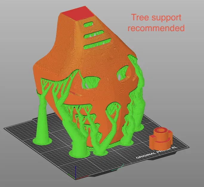 Mặt nạ sức mạnh Toa Mata Onua Pakari LEGO BIONICLE | Scale 800% cho Prusa XL - Image 7