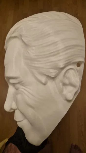 Mô hình mặt nạ 3D Jeffrey Epstein chi tiết cho dân cosplay - Image 3