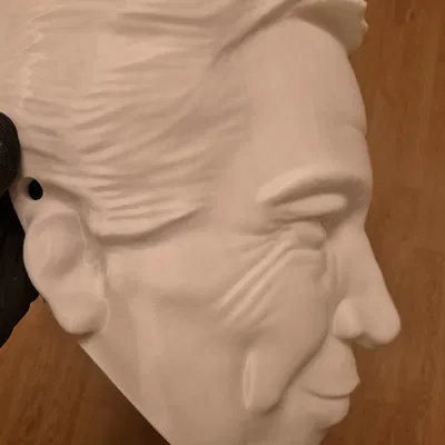 Mô hình mặt nạ 3D Jeffrey Epstein chi tiết cho dân cosplay