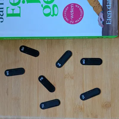 Bộ bookmark sách nấu ăn (Cookbook bookmarks)