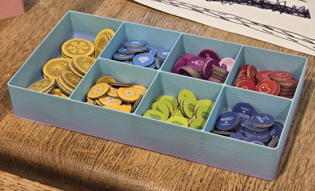 Khay Đựng Token Tài Nguyên Cho Game Flamecraft - Image 1