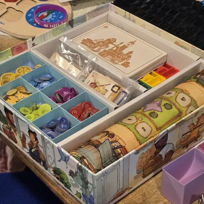 Khay Đựng Token Tài Nguyên Cho Game Flamecraft