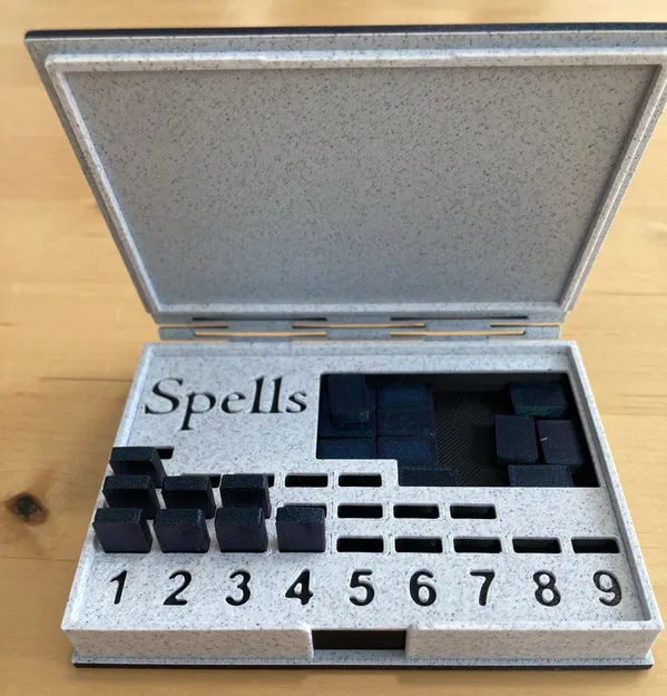 Miếng lót theo dõi phép thuật (Spell Tracker) cho D&D Spell Book (Không cần MMU hay support) - Image 3