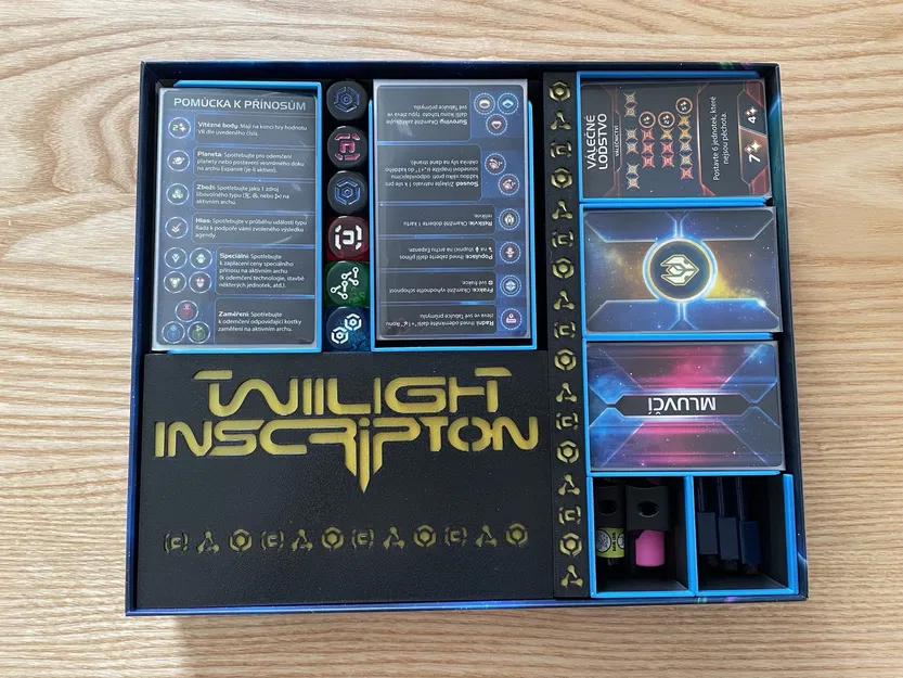 Bộ khay đựng (insert) cho Twilight Inscription - Image 1