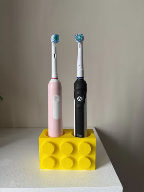 Giá đỡ bàn chải điện phong cách Lego - Image 1