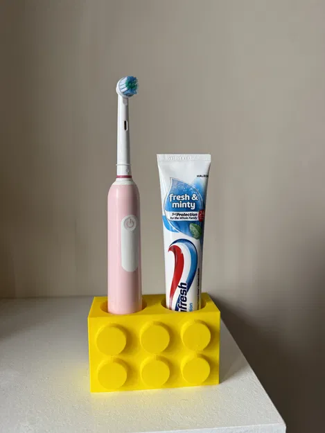 Giá đỡ bàn chải điện phong cách Lego - Image 2