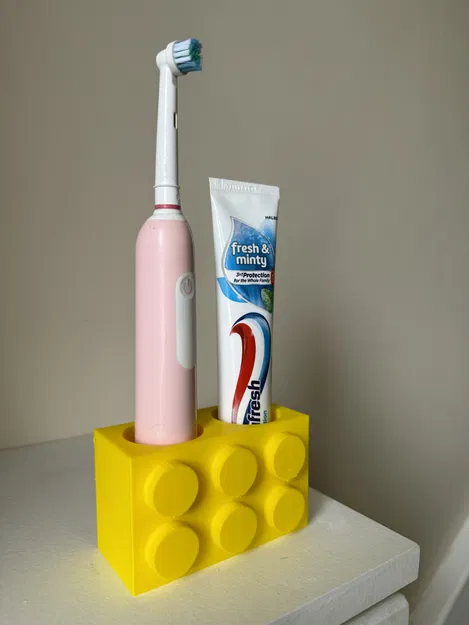 Giá đỡ bàn chải điện phong cách Lego - Image 3