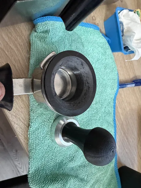 Vòng đong cà phê 3D cho giỏ lọc VTS 7g (kèm tamper 41mm) - Image 2