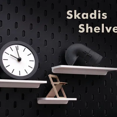 Kệ treo bảng Ikea Skadis - Parametric