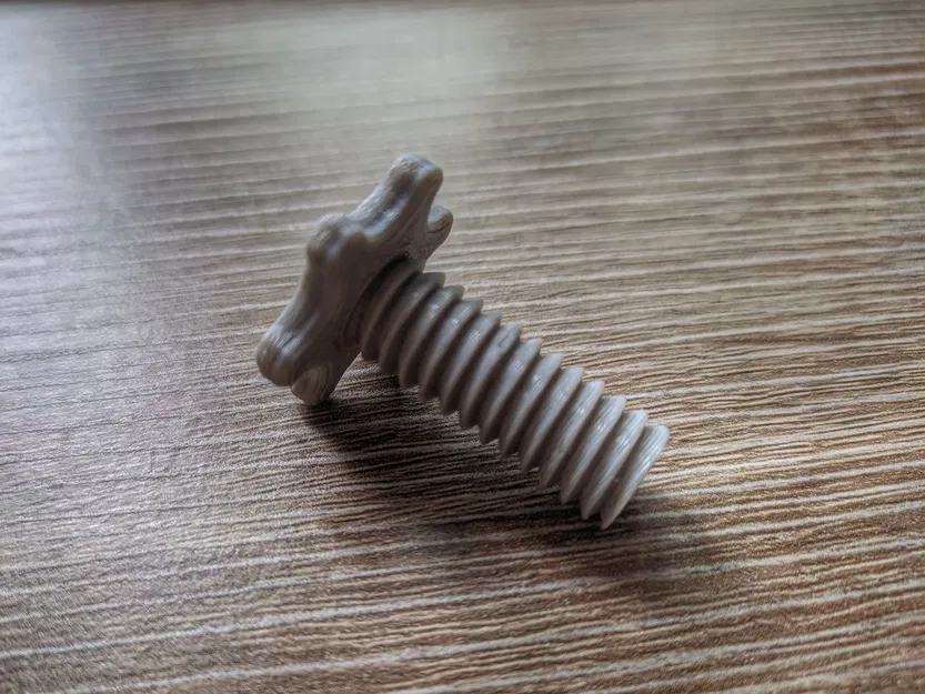 Mô hình ốc vít Big Screw trang trí in 3D siêu đẹp - Image 1