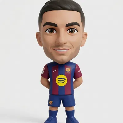 Ferran Torres "Cá mập" (The Shark) - Mô hình FC Barcelona