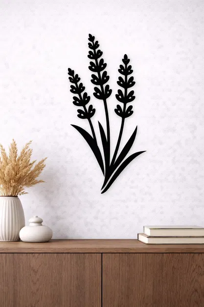 Tranh Treo Tường Hoa Oải Hương (Lavender Wall Art) - Image 1