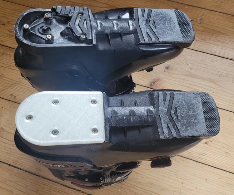 Đế gót giày trượt tuyết / Linh kiện thay thế - Image 1